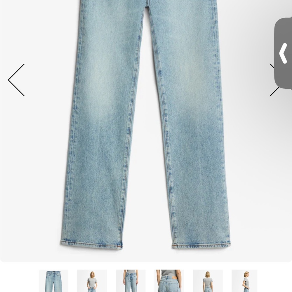 7 For All Mankind Tess Trouser straight leg - Picture 2 of 7